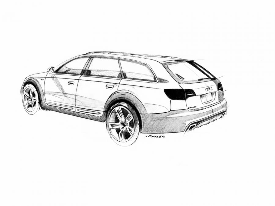 Эскиз Audi Allroad Quattro Concept (4F, C6) 2005 года  (фото 24 из 36)